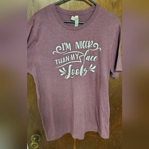 Maroon tee from Amazon size XL